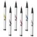 PLAFOPE 6pcs Liquid Eyeliner Pen Ultra-fine Felt-tip Eyeliner White Liquid Eyeliner Pink Eyeliner Abs