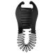 Xiton Flexible Plastic Hair Comb & Banana Clip - Stylish Ponytail Tool for Women & Girls - Perfect for DIY Hairstyles (Black) - Buy Online on SooperMarket.com