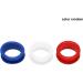 jayzee 50 Pieces Silicone Finger Rings for Scissors Adds Hair Cutting Styling Tools Accessories Mixing Colours - Buy Online on SooperMarket.com