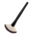 Single Large Facial Fan Brushes Highlighting Make Up Brush Soft Dense Fan-shaped Makeup Brushes Professional Brush for Women Girls Beauty Supplies