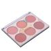 6 Colors Rouge Palette - Long-lasting Waterproof Blush for All Occasions | Multi-functional Face Make-Up | No Irritation Blush 1 Piece - Buy Online on SooperMarket.com