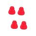 HOMSFOU 4 Pcs Baking Mold DIY Hand Press Cookie Silicone Deer Christmas Chocolate Molds Cookie Mold De para Gelatinas Homemade Cake Mold Non Stick Fondant Mold Silica Gel
