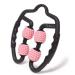 StrongTek Trigger Point Roller Massager for Forearm, Elbow, Hand, Arm, and Leg Myofascial and Fascial Release, Deep Tissue Self Massage for Golfer, Tennis Elbow Treatment or Athlete Muscle Pain Relief Black + Pink