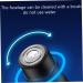 Mini Electric Shaver for Men Portable Car Rechargeable Shaver USB Rechargeable Razor Wet & Dry Use Rotary Electric Shaver for Travel Black - Buy Online on SooperMarket.com