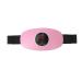 Electric waist massage belts cramp heating belts portable wireless heating cushions with 3 modes 26 speeds 360-degree wrap-waist-slender-slimming instrument pink