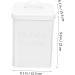 1 Set Washing Storage Bucket Laundry Laundry Dispenser Organizer Bucket 23X15.5CM White - Buy Online on SooperMarket.com