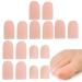 Big Toe Protectors 8 Pairs Breathable Gel Toe Protectors Toe Guards for Reduce Friction Washable Toe Sleeves for Protect Ingrown Toenails Toe