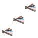 Magiclulu 15 pc hooks for rear ear mask ear hooks. Removable mask handles ear clip masks ear protection mask hook hooks to hang up the mask buckle Face mask extension belt 12.5x2cmx3pcs