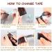 LAAVOO Real Hair Tape In Extensions - Balayage Blond Brown Ombre 55cm 50g 20pcs | Invisible Lightweight Hair Extensions - Buy Online on SooperMarket.com