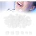 50pcs Temporary Crown Harz Fake Teeth Veneers for Men Women & Teens | Multi-Application Dental Repair & Oral Care - Buy Online on SooperMarket.com