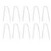 Pack of 10 hearing aid tubes flexible type R BTE earmold hearing aid tubes replacement acoustic tube type R (3.3 * 2.0 mm)
