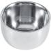 Premium Stainless Steel Shaving Soap Bowl for Men | Shaving Foam Tool & Brush | Perfect for Smooth Shaves - Buy Online on SooperMarket.com