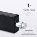 Enenes Glass Refillable Perfume Bottle 6 Pcs Portable Square Empty Glass Perfume Atomizer Bottle 30ml/1 oz. Spray Glass Bottle Atomizer Container Black - Buy Online on SooperMarket.com