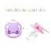 Landofgenie Adult Size Pacifier - Large Teat Shield 3pcs Set in Black Pink Purple | Bone Shape - Perfect for Adults - Buy Online on SooperMarket.com