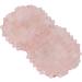 Jauarta 2 Pack Rose Quartz Eye Pads - Migraine Relief Reduces Puffiness & Wrinkles - Cooling Eye Covers for Soothing Relaxation - Buy Online on SooperMarket.com