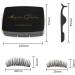 8Pcs Magnetic Eyelashes Reusable 3D Full Eye Dual Magnetic False Lightweight Eyelashes Set with Tweezer(No Glue Needed) - Buy Online on SooperMarket.com