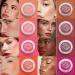 PHOERA Matte Blush Cream - Sweat-Resistant Cheek Blusher Palette in 102 PEACH - Buy Online on SooperMarket.com