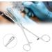 Professional Surgical Steel Sponge Tweezers for Upper Lip Navel Nose Tongue & Septum | Stainless Steel Precision Tools - Buy Online on SooperMarket.com