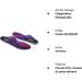 3angni Orthopedic Insoles for Flat Feet - Heel Spur Inserts & Plantar Fasciitis Relief - Unisex EU Size 38-39 - Comfort & Support for All-Day Wear - Buy Online on SooperMarket.com