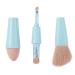 carrub Makeup Brush Glam Blend Eyeshadow Brush Set Foundation Brush Beauty Tool Multifunctional Portable Beauty Pen(Blue)