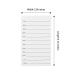 FADLASH 2 Pcs Acrylic Disposable Lash Holder for Eyelash Extensions - Hand Pallet Tile for Precise Application - Buy Online on SooperMarket.com