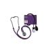 Purple Blood Pressure and Stethoscope Kit