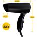 Netagon Portable Compact Foldable 12V in Car Hair Dryer for Travelling Camping Festivals Caravan Motorhome & Windscreen De Frosting Icer (Black) - Buy Online on SooperMarket.com