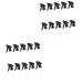 FRCOLOR 20 PCS spray bottle nozzle mist spray head replacement spray nozzles bottles spray nozzle top pump dispensers standard nozzle detangler spray plastic hair black pepper Miss 20x9.5cmx2pcs