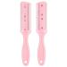 Glamlily 4 Pack Hair Thinning Razor Comb Set for Women - Assorted Colors, 7.1x1.2 inches - Buy Online on SooperMarket.com