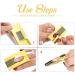 Buy G2plus 100-Piece Nail Extension Template - Golden Stencil for Gel Nails | Best Quality & International Shipping - Buy Online on SooperMarket.com