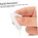 Balacoo 200 Pcs Overlock Cotton Makeup Pads - Thick Absorbent Facial Washing Patches & Remover Pads for Travel - 6x6cm Round Cosmetic Pads - Buy Online on SooperMarket.com