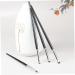 Mikinona 4pcs Eyeliner Brush Eye Brush for Makeup Eye Precision Brush Black Makeup Brush - Buy Online on SooperMarket.com