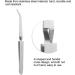 LANTRO JS Nail Art Tweezers Stainless Steel Gel Nail Acrylic Nails Shaping Tweezer Clip Nail Art Tool Pick-up Nail Art Nail Pincher Tweezers Tool - Buy Online on SooperMarket.com