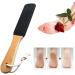 Dajidafu Foot Scrubber Wood Handle Feet Skin File Personal Care Supplies Rasp Accessory Pedicure Tool Scraper for Home Salon Use - Buy Online on SooperMarket.com