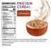 HighKey High Protein Breakfast Cereal - 8oz Keto Snacks Zero Sugar & 0 Net Carb Grain & Gluten Free Low Carb Cereals Paleo Diabetic Ketogenic & Non GMO Food Healthy Snack Grocery Foods - Cinnamon - Buy Online on SooperMarket.com