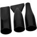 Angoily Universal Blow Dryer Nozzle Attachment 9 Pcs Pet Water Blower Blow Dryer Diffuser Accessories Dryer Nozzle Replacement Styling Tool Creative Dryer Nozzle Hair Round Mouth Abs 12.00X6.10X4.00CMx3pcs Blackx3pcs - Buy Online on SooperMarket.com