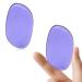 Washable Silicone Sponge Jelly Applicator for Cream Gel Foundation - Face Silisponge Cosmetic Beauty Makeup Tools Blender Purple 2PCS 2PCS Purple