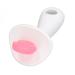 Silicone Baby Teether Stick for 6-12 Months | Easy-to-Clean Teething Toy in Candy Shape | BPA-Free (Pink White) - Buy Online on SooperMarket.com