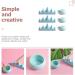 FOMIYES 5 Sets Nail Art Brush Cup Nail Art Supplies Nail Pens Makeup Brush Organizer Sponge Holder Soak Off Bowl Nail Art Cups Makeup Brush Holders for Vanity Manicure Accessories Plastic - Buy Online on SooperMarket.com