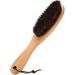 Clothes Brush Garment Brush Lint Remover Brush with Genuine Soft Horsehair and Wooden Handle for Coat Men Suits Shoes Clothing Carpet Furniture Sheets Bedspread