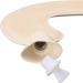 LBEC 1L Hot Water Bottle - Explosion-Proof U-Shaped Soft Cover for Pain Relief - Gray - Buy Online on SooperMarket.com