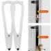 2PCS Adjustable Cat Door Holder Latch - Easy Install Flex Strap - Dog Proof Door Lock - Keep Dogs Out of Litter & Food - Buy Online on SooperMarket.com