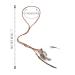 Zoestar Boho Feather Headband - Vintage Bronze Hippie Headdress & Festival Hair Jewelry for Women & Girls - Buy Online on SooperMarket.com