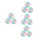 minkissy 12 Sets Triangular Sponge Puff Women Sponge Puff Emulsion The Face Loose Powder Miss