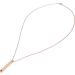 Mindful Breathing Necklace Necklace Stainless Steel Reduces Stress Portable Anxiety Whistle for Women and Men Mindfulness Deep Tool Relief Relaxation Meditation Calming Down Panic Attack(Rose Gold) - Buy Online on SooperMarket.com