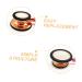Buy 2 Sets Diaphragm Pediatric Accessories | Membrane Parts for Cardiology & Child Bell Jar | International Shipping - Buy Online on SooperMarket.com