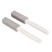 Pumice Stone Cleaning Brush Long Handle Pumice Stone Toilet Bowl Cleaner Efficient 4pcs Grid for Toilet Sink