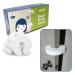 Wittle Door Pinch Guard - 4pk. Baby Proofing Doors Made Easy with Soft Yet Durable Foam Door Stopper. Prevents Finger Pinch Injuries, Slamming Doors, and Child or Pet from Getting Locked in Room 4 Pack