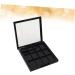 WOONEKY 4 Pcs 12 Empty Eyeshadow Dish Makeup Pallets for Women Travel Eyeshadow Highlight Empty Makeup Black - Buy Online on SooperMarket.com