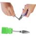 FOMIYES Manicure Tools Nail File Drill Bit Tools Nail Art Supplies Nail Art Accessories Nail Art Tools Nail Grinding Head Flame Type - Buy Online on SooperMarket.com